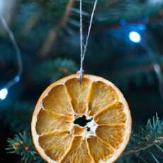 Przepis na Suszone pomarańcze na choinkę 