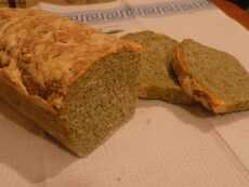 Przepis na Drożdżowy chlebek szpinakowy
