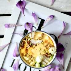 Przepis na Smoothie Bowl - mango/ banan z kefirem 