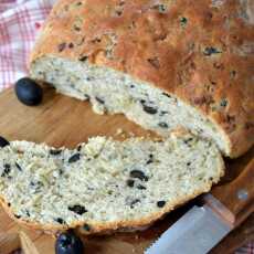 Przepis na Chleb z czarnymi oliwkami