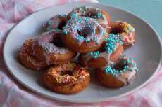 Przepis na Wegańskie donuts czyli pączki z dziurką