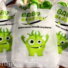 Przepis na Baby Monster - wielorazowe saszetki dla pokarm dzieci - recenzja