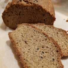 Przepis na Keto chleb z babki jajowatej na smalcu