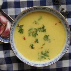 Przepis na Zupa curry z batatem i mleczkiem kokosowym