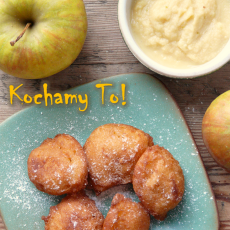 Przepis na Pączki dyniowe z jabłkowym dipem /Pumpkin donuts with apple dip