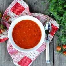 Przepis na Zupa krem z pomidorów 150kcal