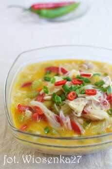 Przepis na Tajska zupa z kurczakiem