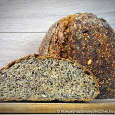 Przepis na Chleb pszenno-żytni wieloziarnisty na zakwasie 