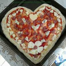 Przepis na Walentynkowa pizza 