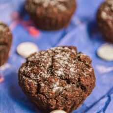 Przepis na Czekoladowe muffinki z burakiem - bez glutenu, cukru i tłuszczu // chocolate beetroot muffins - gluten, fat and sugar free