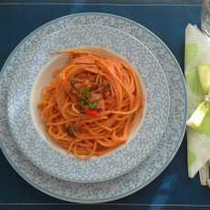 Przepis na Makaron spaghetti z tuńczykiem 