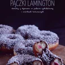 Przepis na Pączki Lamington (Lamington donuts)