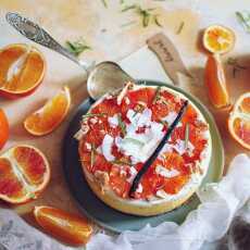 Przepis na Sernik z czerwonych sycylijskich pomarańczy