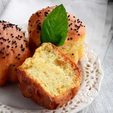 Przepis na Wegańskie muffiny drożdżowe