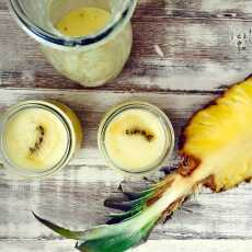 Przepis na Ananas + kiwi + banan + sezam