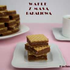 Przepis na Wafle z masą bakaliową