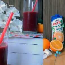 Przepis na Smoothie warzywno - owocowe / Smoothie with vegetables and fruits