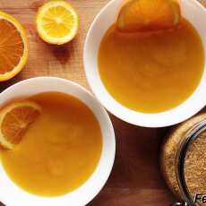 Przepis na Domowy kisiel pomarańczowy