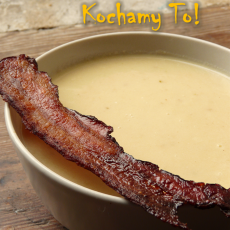 Przepis na Jabłkowo-serowy krem z chrupiącym boczkiem /Apple cheese cream soup with crispy bacon