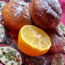 Przepis na Aromatyczne cytrynowe muffinki z niespodzianką