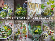 Przepis na Kurs Fotografii Kulinarnej 9/10 kwietnia – wolny termin