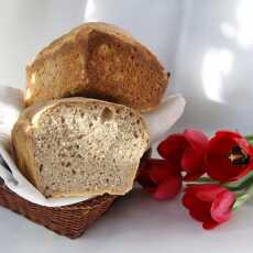 Przepis na Chleb pszenno - żytni z prażoną mąką 