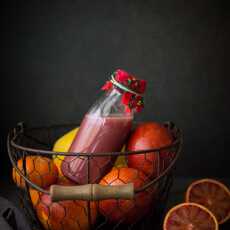 Przepis na Smoothie z czerwonych pomarańczy 