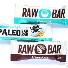 Przepis na Raw Batony (kokos, czekolada i kokos z nerkowcami) – Raw Bar, Max Sport