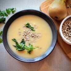 Przepis na Zupa krem z selera i gruszki