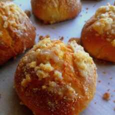 Przepis na Słodkie bułeczki z kruszonką / Sweet Crumb Buns