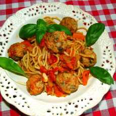 Przepis na Spaghetti a`la bolongese - lżejsza wersja