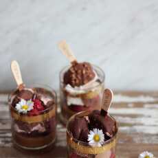 Przepis na Mus czekoladowy z lodami