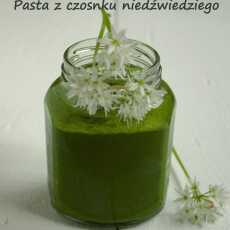 Przepis na Pasta z czosnku niedźwiedziego.