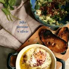 Przepis na Jajka pieczone w oliwie