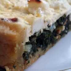 Przepis na Tarta ze szpinakiem i serem feta