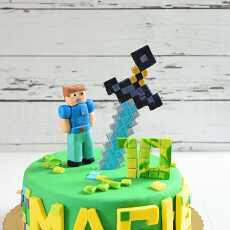 Przepis na Tort MIECZ MINECRAFT