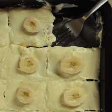 Przepis na Ciasto bananowe z kremem cytrynowym