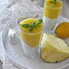 Przepis na Deser chia z mango i ananasem