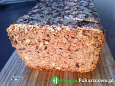 Przepis na Chleb z kaszy gryczanej (bez pszenicy, glutenu, mleka, jajek)