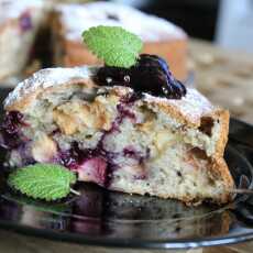Przepis na Szybkie ciasto ucierane „na filiżankę” z owocami
