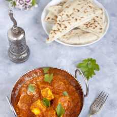 Przepis na Curry z serem paneer