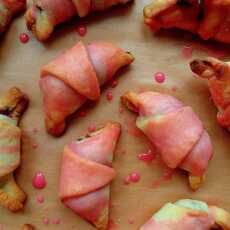 Przepis na Kruche rogaliki z wiśniami / Sour Cherry Crescents