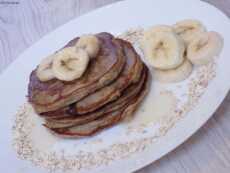 Przepis na Pancakes owsiane z bananami