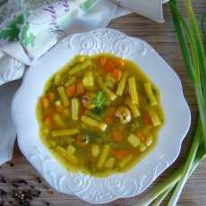 Przepis na Zupa z fasolki szparagowej