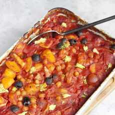 Przepis na Zapiekanka z fenkuła, ziemniaków i pomidorów