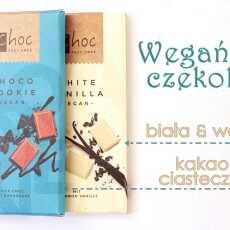 Przepis na Wegańska biała czekolada z wanilią oraz czekolada z kawałkami ciastek kakaowych – Vivani Ichoc