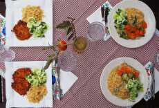 Przepis na Rodzinne obiady wegan w towarzystwie sermiwegetarian