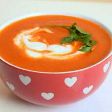 Przepis na Zupa krem ze świeżych pomidorów :) 