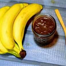Przepis na Kakao + banan + daktyle + mleko roślinne