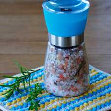 Przepis na Domowa sól ziołowa / homemade herb salt